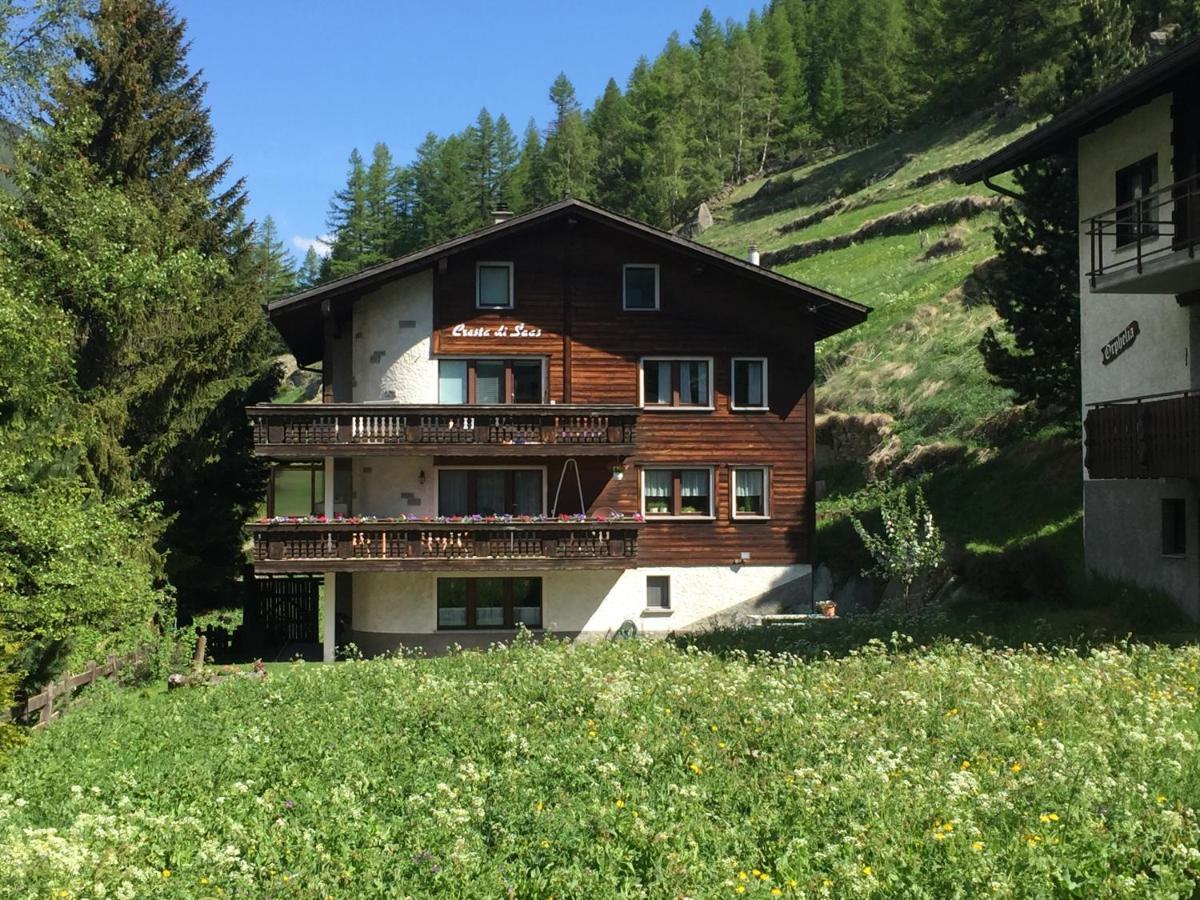 Cresta Di Saas Apartment Exterior foto