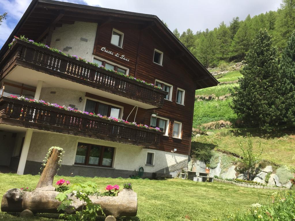 Cresta Di Saas Apartment Exterior foto
