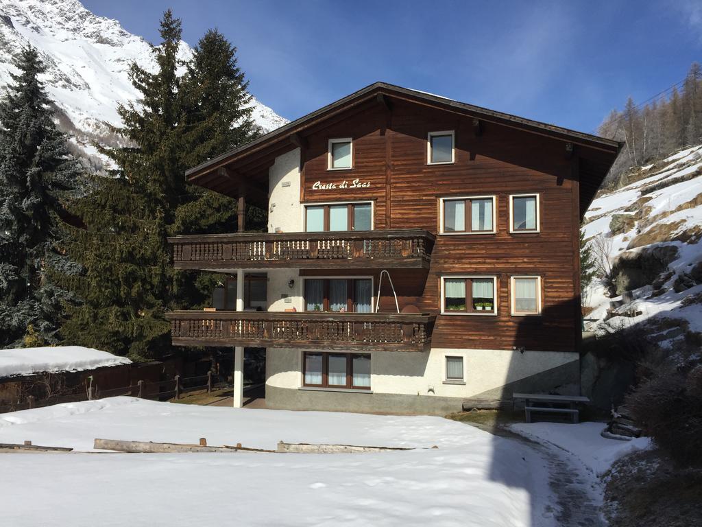 Cresta Di Saas Apartment Exterior foto